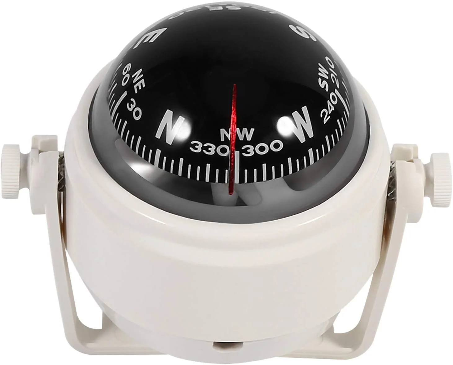 پایه نصب قطب نما، قطب نمای دریانوردی Voyager، پایه قطب نمای الکترونیکی با واکنش سریع برای Voyager مناسب برای خودرو و قایق موتوری (سفید)