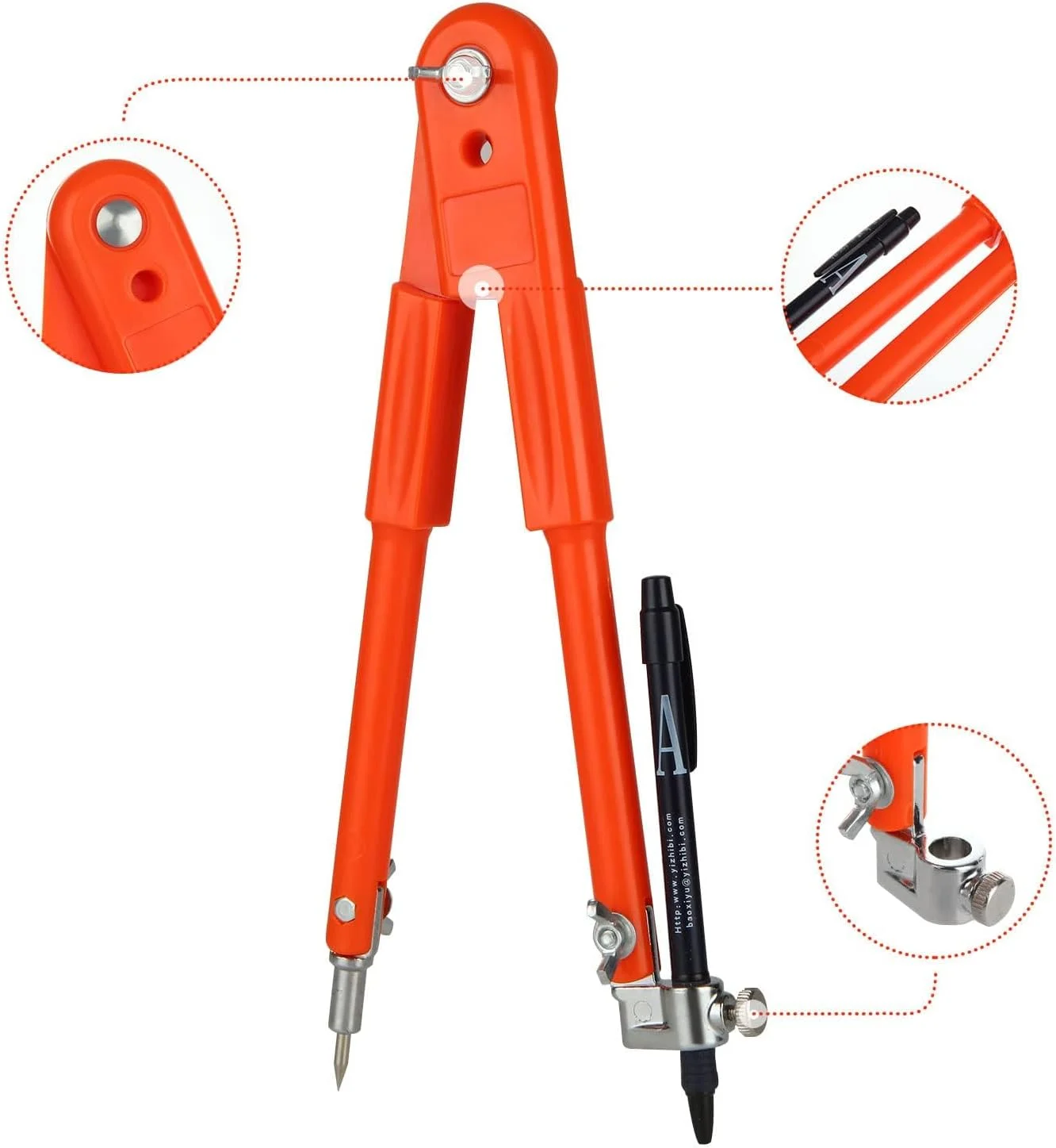 پرگار حرفه ای 30 سانتی متری NALACAL برای نجاری، پرگار بزرگ برای رسم دایره، پرگار نجاری با مداد، پرگار رسم برای هندسه، طراحی هنری و رسم دایره پرگار حرفه ای 30 سانتی متری NALACAL برای نجاری، پرگار بزرگ برای رسم دایره، پرگار نجاری با مداد، پرگار رسم برای هندسه، طراحی هنری و رسم دایره