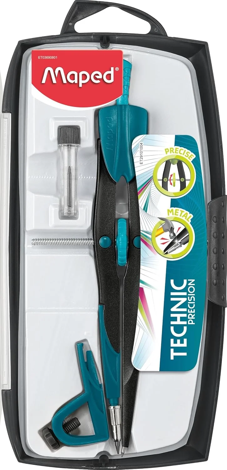 ست پرگار مهندسی 3 تکه مپد مدل Study