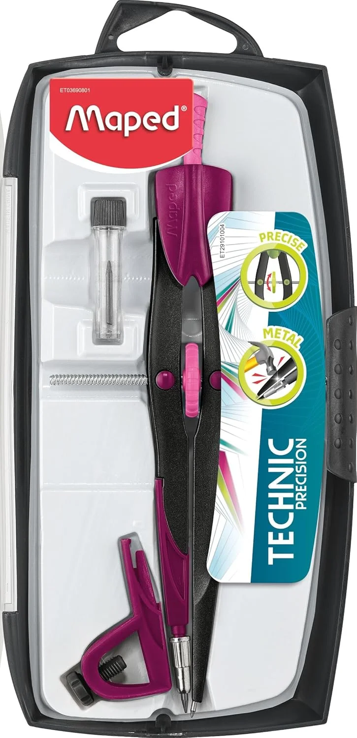 ست پرگار مهندسی 3 تکه مپد مدل Study ست پرگار مهندسی 3 تکه مپد مدل Study