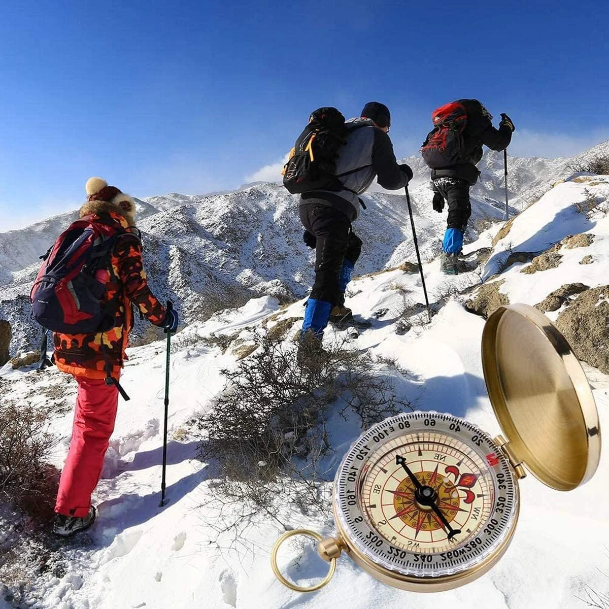 قطب نمای بقا خزنه برای کمپینگ، قطب نما جیبی برای کودکان، قطب نما شب تاب برای شکار در کمپینگ، ابزار ناوبری در فضای باز قطب نمای بقا خزنه برای کمپینگ، قطب نما جیبی برای کودکان، قطب نما شب تاب برای شکار در کمپینگ، ابزار ناوبری در فضای باز