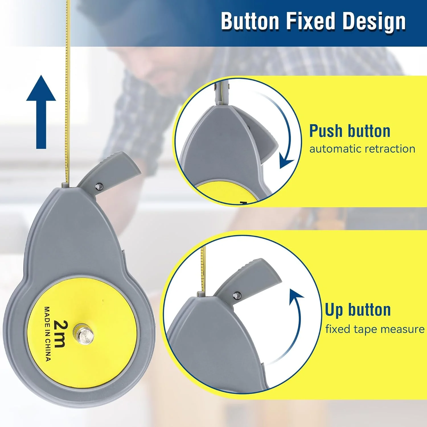قطب نما متر نواری Rotape، ابزار طراحی چند منظوره با 10 نوک مداد، قطب نما پرتو قابل تنظیم برای دایره ها و خطوط دقیق، مکانیزم قفل برای اندازه گیری های پایدار (2 متر) قطب نما متر نواری Rotape، ابزار طراحی چند منظوره با 10 نوک مداد، قطب نما پرتو قابل تنظیم برای دایره ها و خطوط دقیق، مکانیزم قفل برای اندازه گیری های پایدار (2 متر)