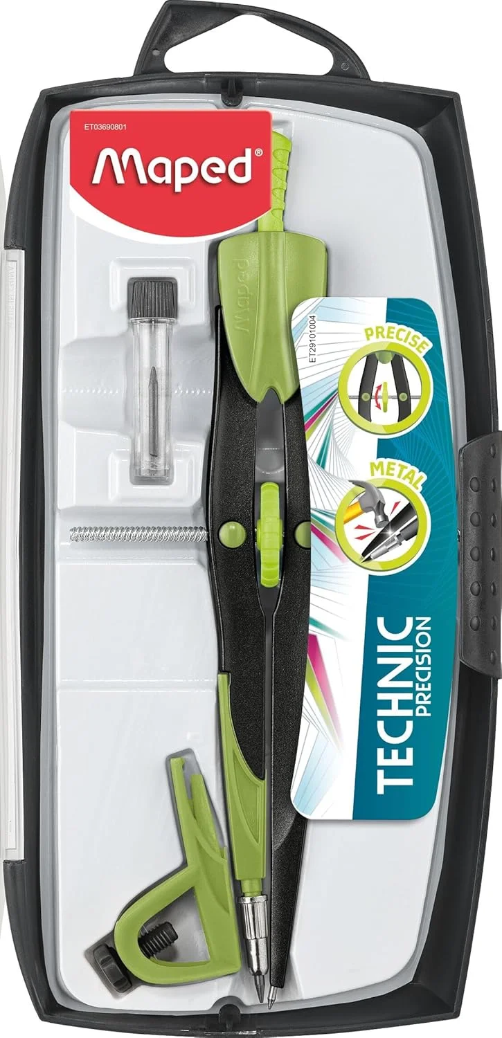 ست پرگار مهندسی 3 تکه مپد مدل Study ست پرگار مهندسی 3 تکه مپد مدل Study