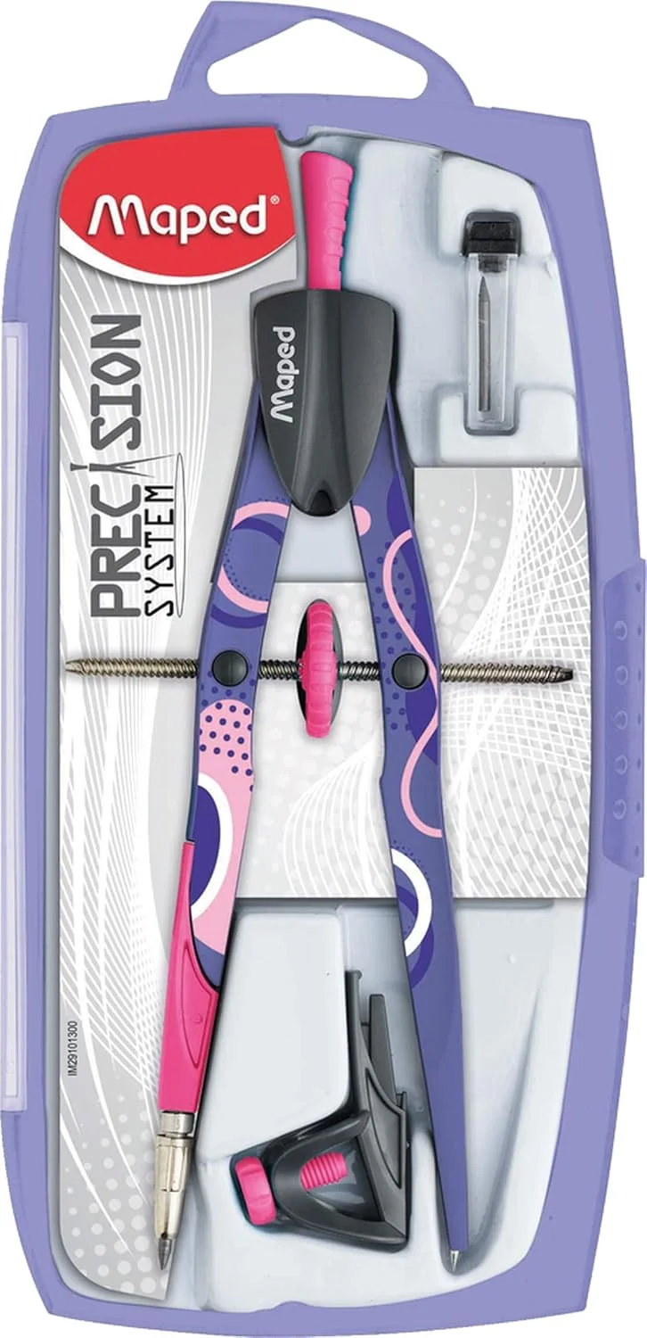 ست پرگار مهندسی 3 تکه مپد مدل Precision Compass Bow Fancy، جور شده ست پرگار مهندسی 3 تکه مپد مدل Precision Compass Bow Fancy، جور شده