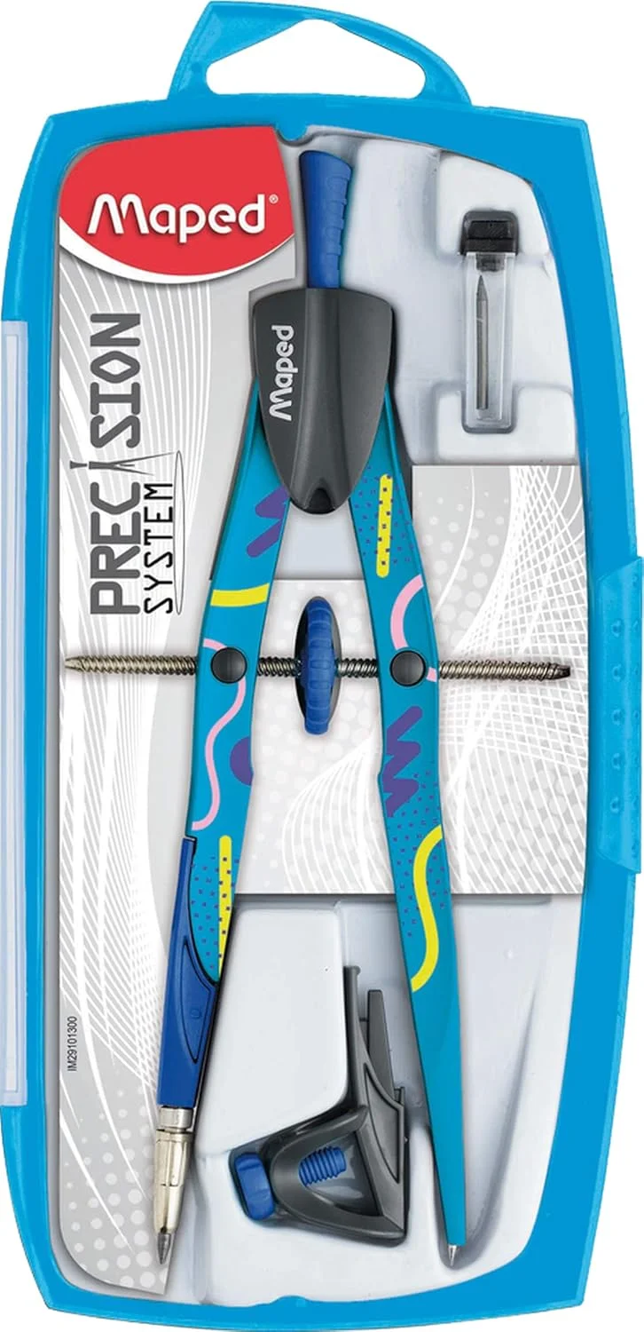 ست پرگار مهندسی 3 تکه مپد مدل Precision Compass Bow Fancy، جور شده ست پرگار مهندسی 3 تکه مپد مدل Precision Compass Bow Fancy، جور شده