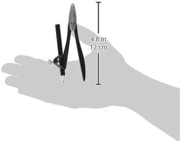 پرگار فلزی دانش آموزی مپد مدل Study به همراه هولدر یونیورسال در جعبه نگهداری قابل استفاده مجدد (119410TA) پرگار فلزی دانش آموزی مپد مدل Study به همراه هولدر یونیورسال در جعبه نگهداری قابل استفاده مجدد (119410TA)