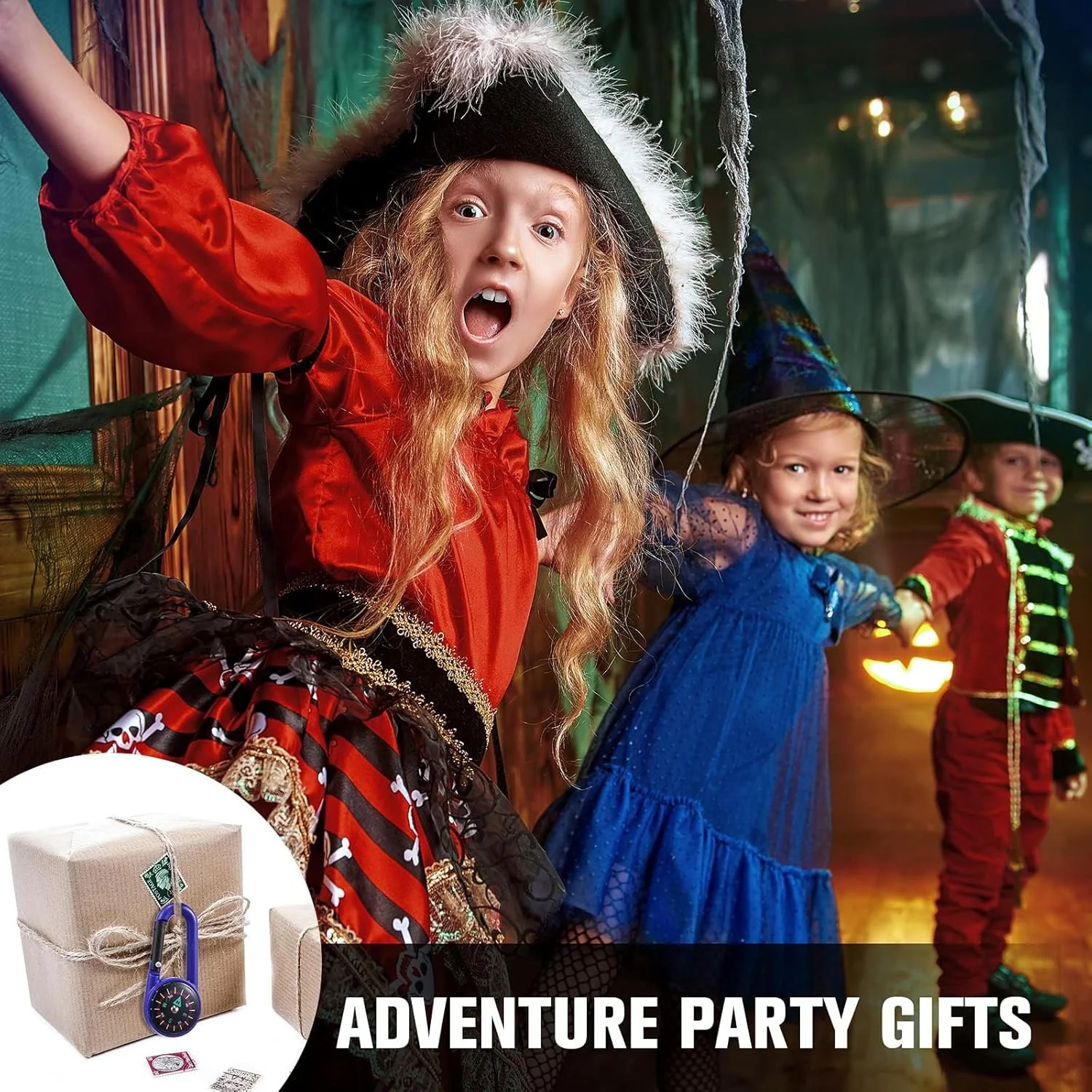 جاکلیدی قطب نما KASTWAVE برای کودکان، جاکلیدی کوچک ماجراجویی کمپینگ با گیره کمربند سوراخ دار، جاکلیدی سگک فلزی قطب نما برای فضای باز، جوایز پروژه برای پیاده روی، لوازم مهمانی کمپینگ (32 عدد، 8 رنگ)