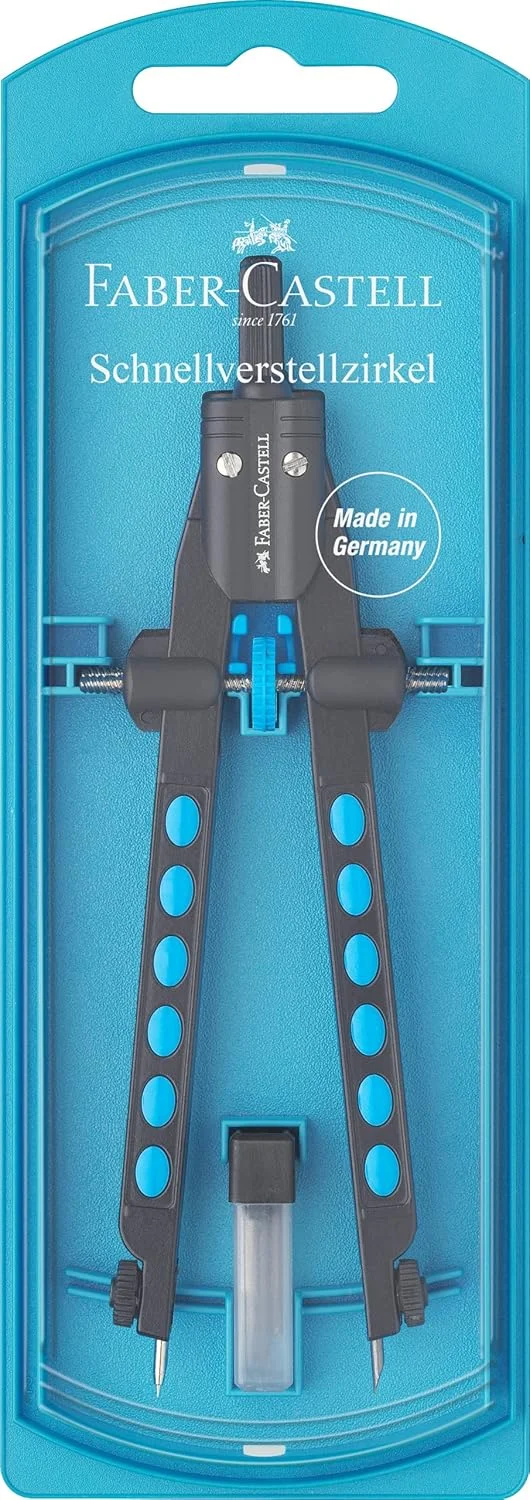 پرگار تنظیم سریع فابر-کاستل - آبی مرواریدی کارخانه پرگار تنظیم سریع فابر-کاستل - آبی مرواریدی کارخانه