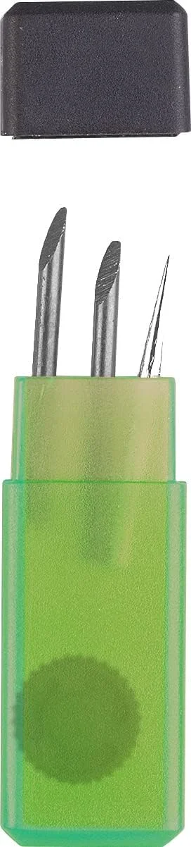 پرگار فابر-کاستل فکتوری نئون با تنظیم سریع - پرگار با طراحی سه بعدی - ساخت آلمان، رنگ های متنوع (فیروزه ای-صورتی-سبز)