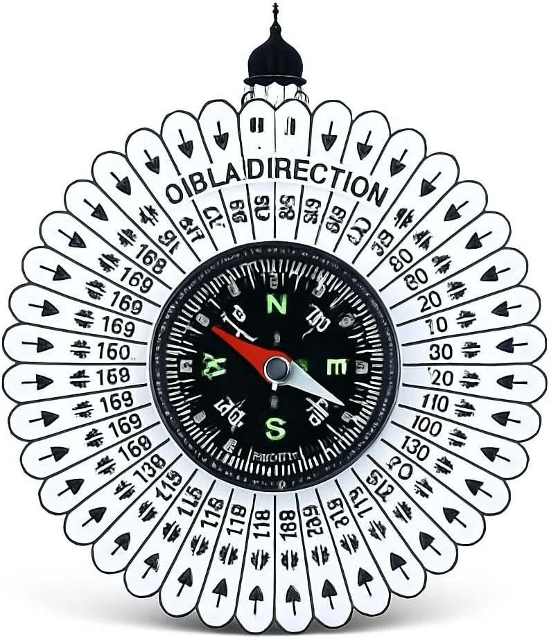 قطب نمای قبله فیتو، یابنده جهت قبله قابل حمل برای نماز، قطب نمای نماز اسلامی برای خانه و مسافرت، مکان یاب قبله مکه قطب نمای قبله فیتو، یابنده جهت قبله قابل حمل برای نماز، قطب نمای نماز اسلامی برای خانه و مسافرت، مکان یاب قبله مکه