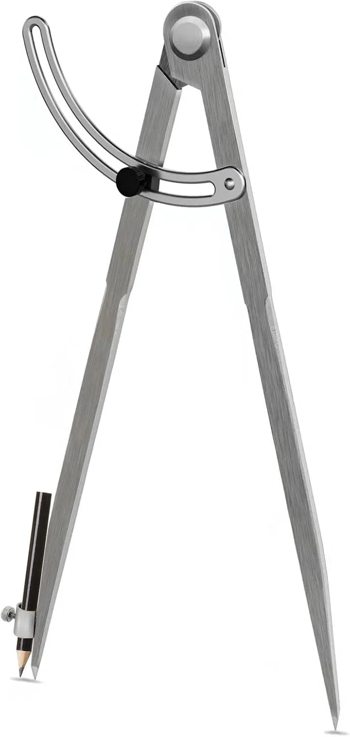 پرگار 16 اینچی برای هندسه، پرگار برای نجاری، پرگار نجاری دقیق با تقسیم کننده باله ای و نگهدارنده مداد، پرگار بزرگ برای هندسه، پرگار نجاری، طراحی، پرگار نقاشی پرگار 16 اینچی برای هندسه، پرگار برای نجاری، پرگار نجاری دقیق با تقسیم کننده باله ای و نگهدارنده مداد، پرگار بزرگ برای هندسه، پرگار نجاری، طراحی، پرگار نقاشی