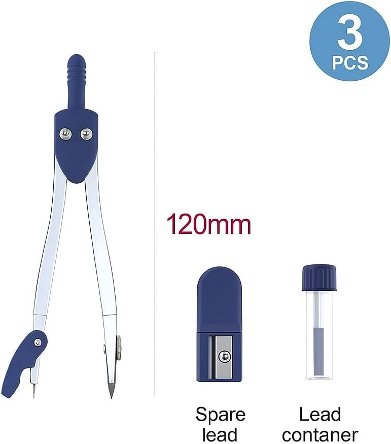 ست پرگار فیتو 3 عددی، ابزار طراحی هندسی و ریاضی برای دانش آموزان و متخصصان ست پرگار فیتو 3 عددی، ابزار طراحی هندسی و ریاضی برای دانش آموزان و متخصصان