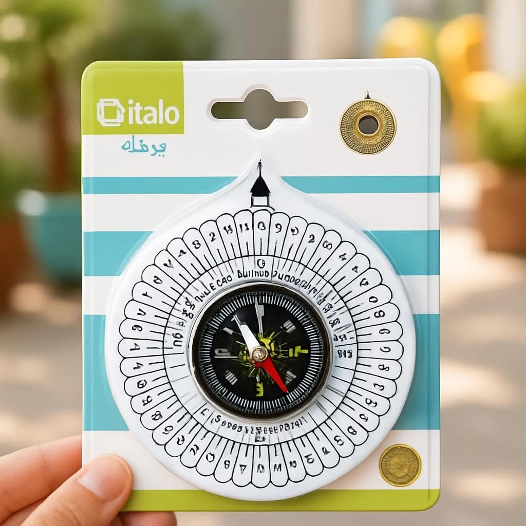 قطب نمای قبله فیتو، یابنده جهت قبله قابل حمل برای نماز، قطب نمای نماز اسلامی برای خانه و مسافرت، مکان یاب قبله مکه