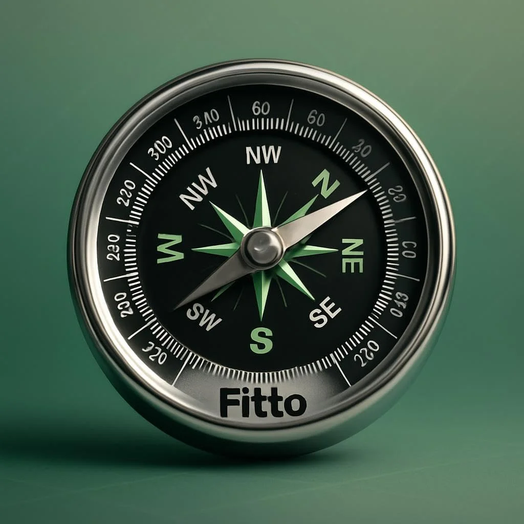 قطب نما فیتو 75 میلی متری با بدنه استیل ضد زنگ برای مسیریابی در فضای باز