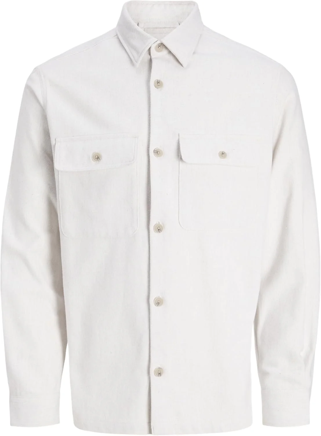 پیراهن مردانه جک اند جونز مدل Jprrayle Melange Solid L/S