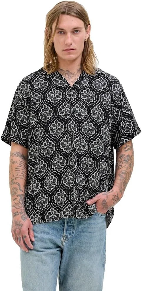 پیراهن مردانه جک اند جونز مدل Jorhydra Noto Shirt Ss (تک عددی)