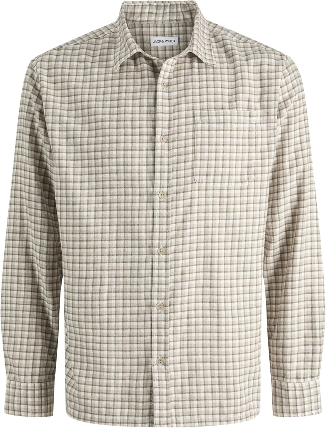 پیراهن مردانه جک اند جونز مدل Jjjames Mini Check Shirt Ls (تک عددی)