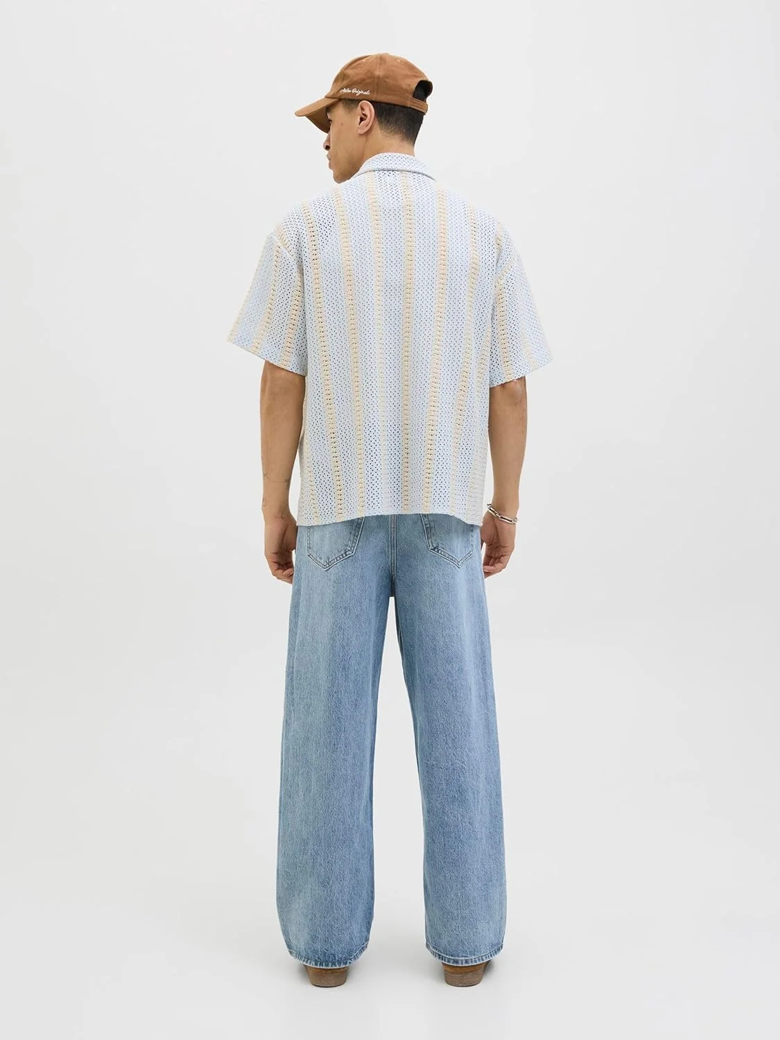 پیراهن مردانه کریشه جک اند جونز مدل Jorbellagio Crochet Shirt Ss (تک عددی) پیراهن مردانه کریشه جک اند جونز مدل Jorbellagio Crochet Shirt Ss (تک عددی)
