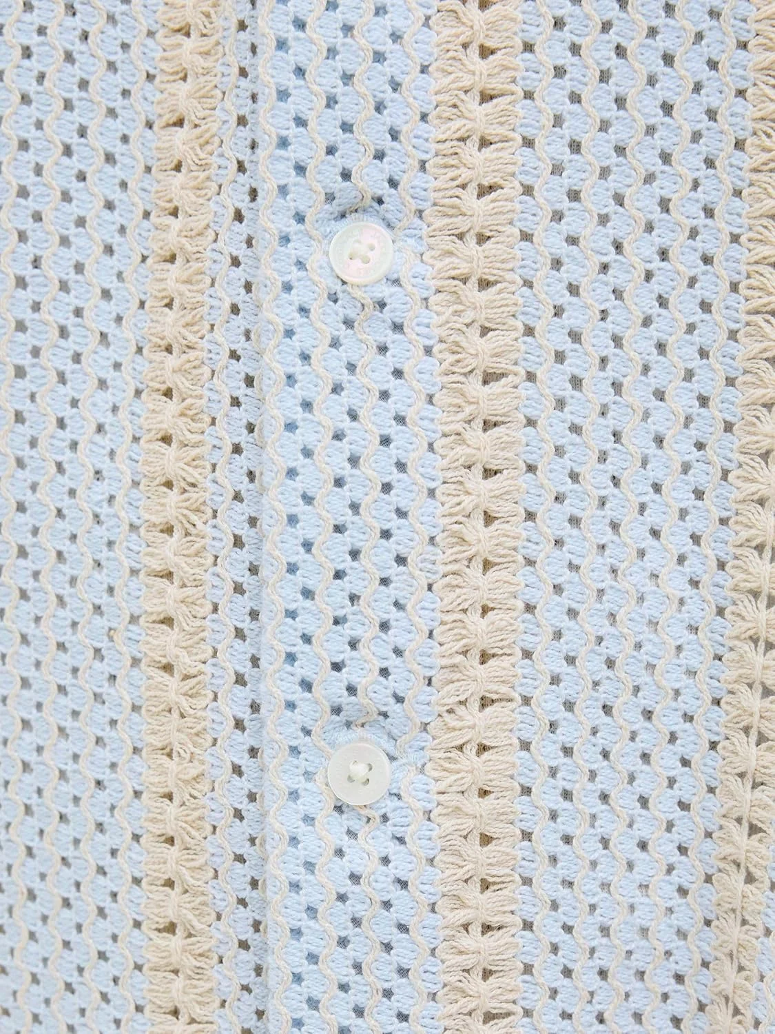 پیراهن مردانه کریشه جک اند جونز مدل Jorbellagio Crochet Shirt Ss (تک عددی) پیراهن مردانه کریشه جک اند جونز مدل Jorbellagio Crochet Shirt Ss (تک عددی)