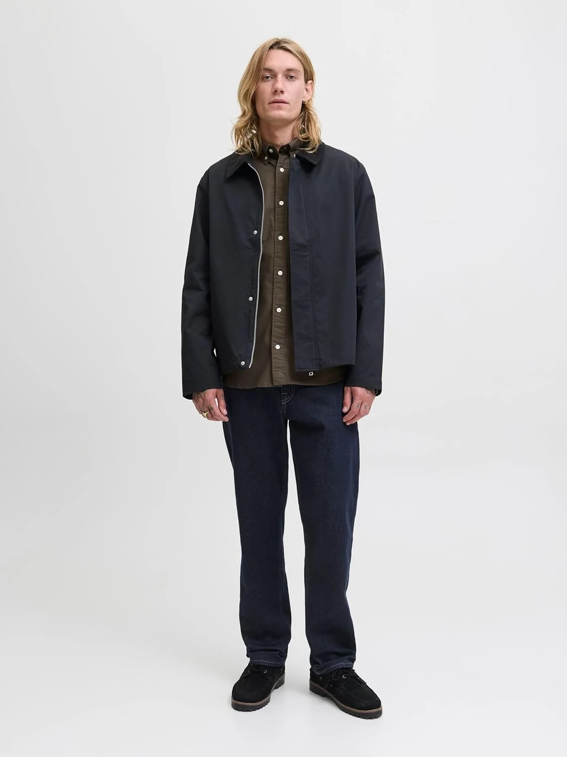 پیراهن مردانه آکسفورد آستین بلند Jack & Jones مدل Jprblubrook Noos پیراهن مردانه آکسفورد آستین بلند Jack & Jones مدل Jprblubrook Noos