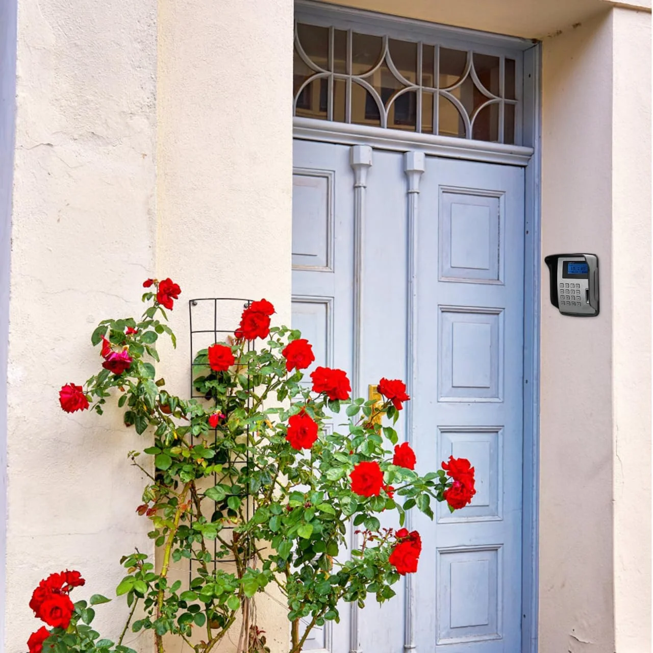 YARNOW روکش ضد آب باران برای زنگ در، محافظ زنگ در، روکش پلاستیکی صفحه کلید برای فضای باز YARNOW روکش ضد آب باران برای زنگ در، محافظ زنگ در، روکش پلاستیکی صفحه کلید برای فضای باز