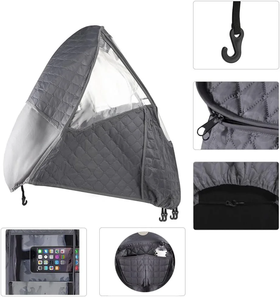 XGOPTS Baby Stroller Cold Weather Shield Winter Universal Windproof Stroller Rain Cover Protection Travel Strollers Cover Raincoat Pushchairs Accessories Baby Travel Weather Shield for Outdoor XGOPTS Baby Stroller Cold Weather Shield Winter Universal Windproof Stroller Rain Cover Protection Travel Strollers Cover Raincoat Pushchairs Accessories Baby Travel Weather Shield for Outdoor