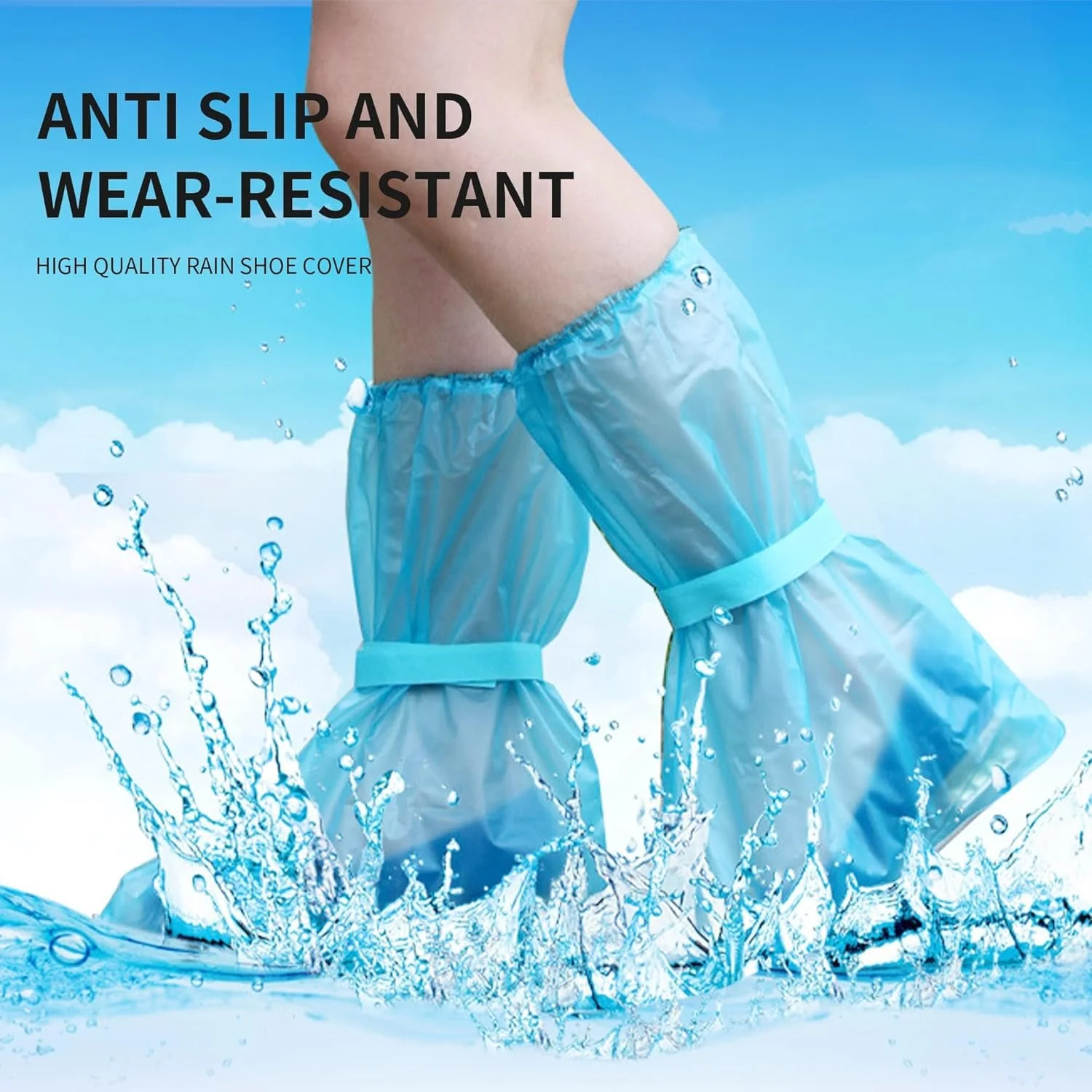2 جفت روکش ضد آب کفش، روکش چکمه و کفش، روکش چکمه ضد آب و لغزش، روکش کفش بارانی قابل استفاده مجدد برای مردان و زنان، پاپوش چکمه بارانی (سایز: M) 2 جفت روکش ضد آب کفش، روکش چکمه و کفش، روکش چکمه ضد آب و لغزش، روکش کفش بارانی قابل استفاده مجدد برای مردان و زنان، پاپوش چکمه بارانی (سایز: M)