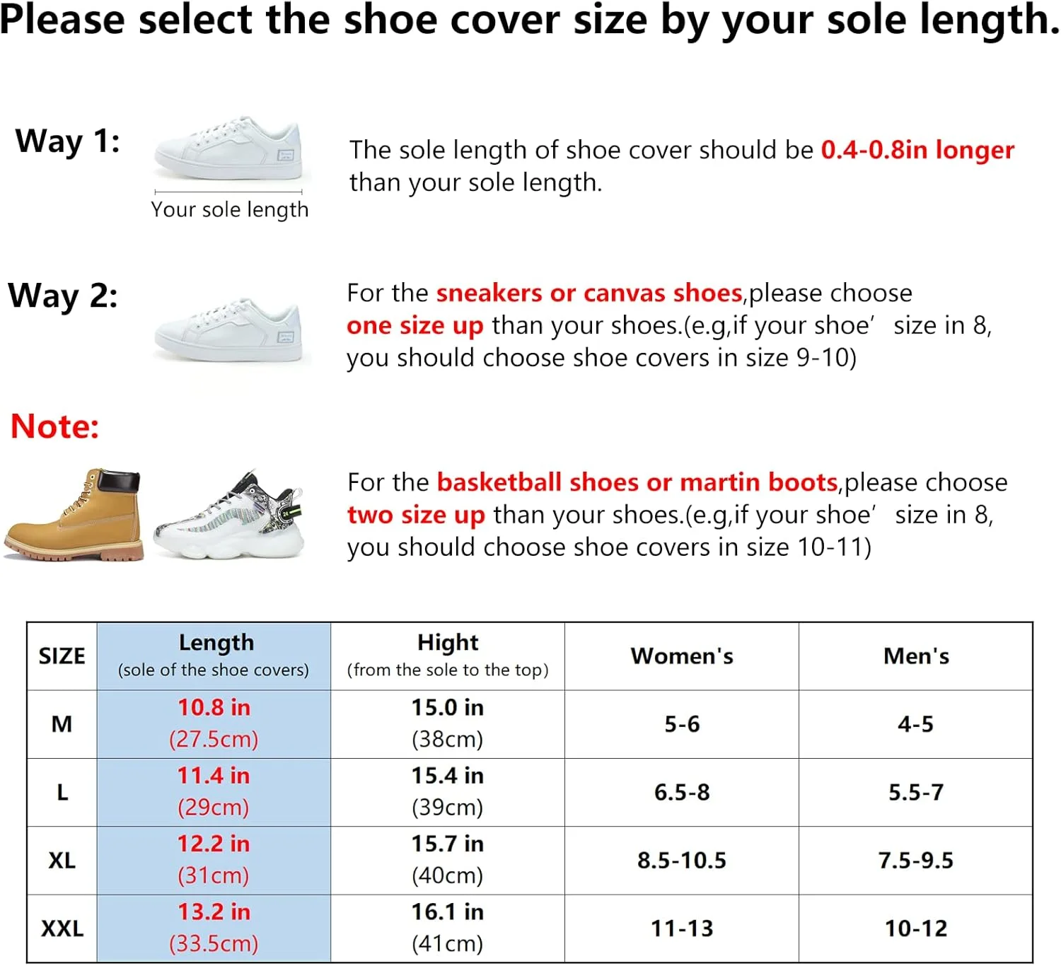 Tachitali Waterproof Rain Boot Shoe Covers with Reflector Men Rain Gear Reusable & Foldable Rain Boot Shoe Covers with Zipper, Non-Slip Tachitali Waterproof Rain Boot Shoe Covers with Reflector Men Rain Gear Reusable & Foldable Rain Boot Shoe Covers with Zipper, Non-Slip