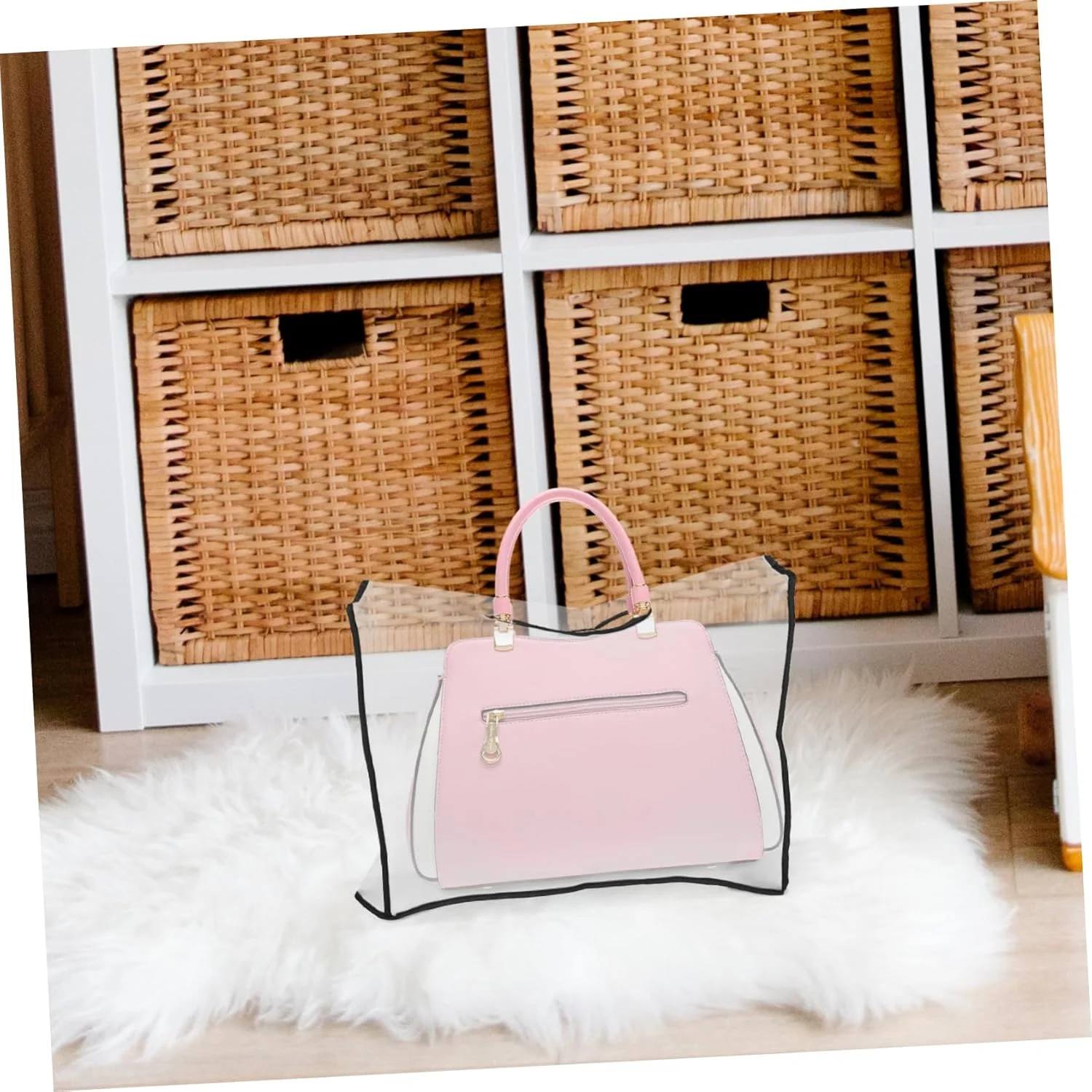 Toyvian Handbag Rain Cover Tote Bag Clear Purse Clear Handbag Protector Dust Covers for Purses Dust Bags for Rain Protector Eva Transparent Toyvian Handbag Rain Cover Tote Bag Clear Purse Clear Handbag Protector Dust Covers for Purses Dust Bags for Rain Protector Eva Transparent