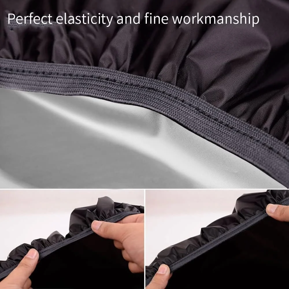 کاور ضد آب کوله پشتی Pubiao، روکش بارانی کوله پشتی، فوق سبک، کاور بزرگ چمدان، محافظ تاشو برای پیاده روی، کمپینگ، دوچرخه سواری، فضای باز، مسافرت (45 لیتر)