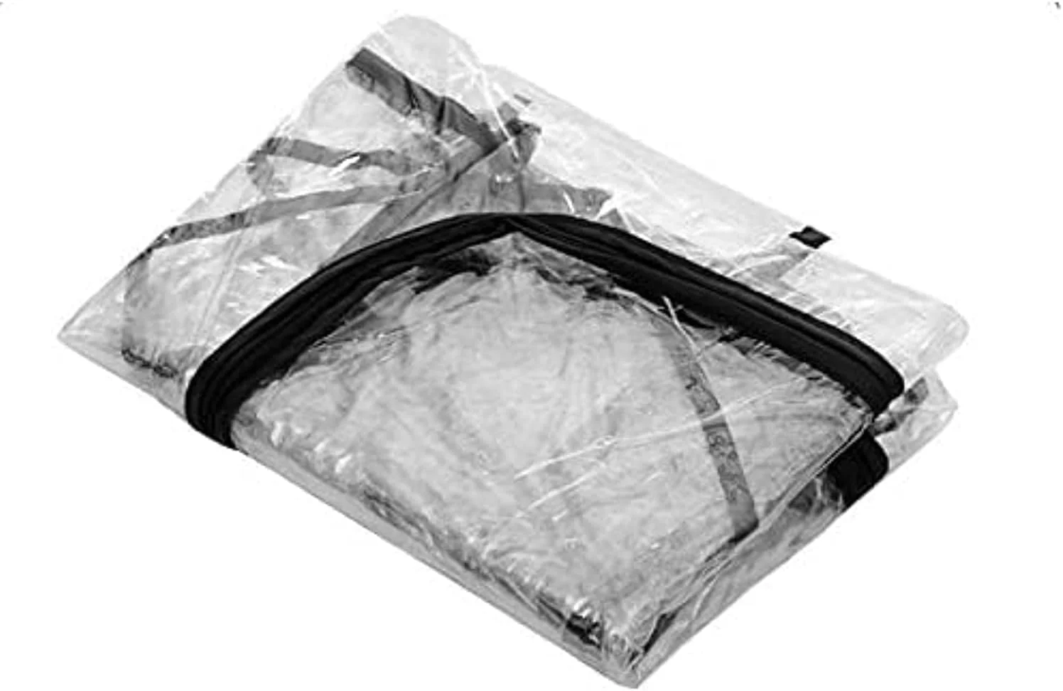 روکش باران جهانی کالسکه Nyganmelloz، محافظ آب و هوا برای ضد باد و ضد آب، محافظ آب و هوای کالسکه جهانی با روکش باران (شفاف) روکش باران جهانی کالسکه Nyganmelloz، محافظ آب و هوا برای ضد باد و ضد آب، محافظ آب و هوای کالسکه جهانی با روکش باران (شفاف)