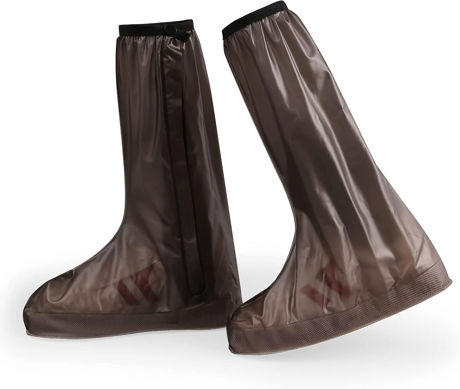 کاور کفش ضد آب NALACAL، روکش کفش قابل استفاده مجدد، روکش چکمه ضد لغزش، روکش کفش بارانی، محافظ کفش چکمه ای PVC قابل شستشو برای مردان/زنان - 2XL