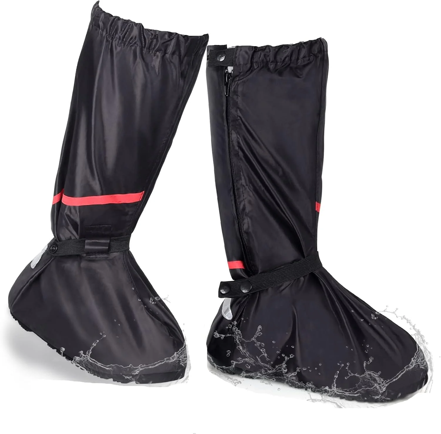 کاور کفش ضدآب NALACAL، کاور کفش بارانی تاشو و قابل استفاده مجدد، روکش کفش ضد لغزش، لوازم بارانی قابل استفاده مجدد برای مردان و زنان -XXL