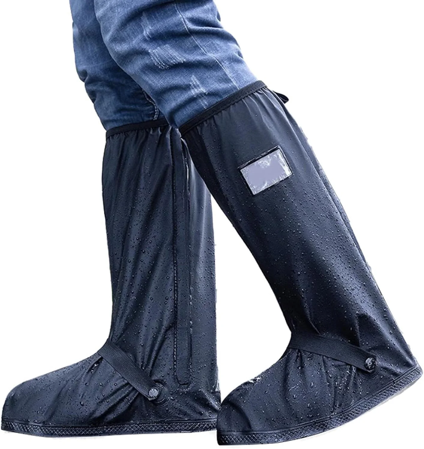 کاور کفش ضد لغزش بارانی LBOYLOVE®، کاور کفش ضد آب تاشو با بازتابنده و زیره ضخیم، ایده آل برای باران، پیاده روی، دوچرخه سواری، گل و لای و برف، مناسب برای آقایان و بانوان (بزرگ) کاور کفش ضد لغزش بارانی LBOYLOVE®، کاور کفش ضد آب تاشو با بازتابنده و زیره ضخیم، ایده آل برای باران، پیاده روی، دوچرخه سواری، گل و لای و برف، مناسب برای آقایان و بانوان (بزرگ)