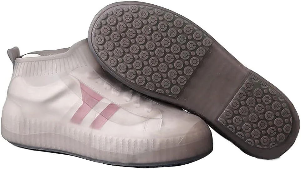 کاور سیلیکونی ضد آب کفش KASTWAVE، کاور کفش بارانی قابل استفاده مجدد، کاور کفش بارانی تاشو ضد لغزش برای مردان و زنان در روزهای بارانی