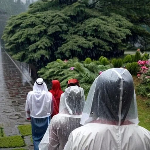 بارانی سفید بزرگسال KUTONTECH با کلاه و آستین های کشی - جنس EVA قابل استفاده مجدد برای محافظت نهایی بارانی سفید بزرگسال KUTONTECH با کلاه و آستین های کشی - جنس EVA قابل استفاده مجدد برای محافظت نهایی