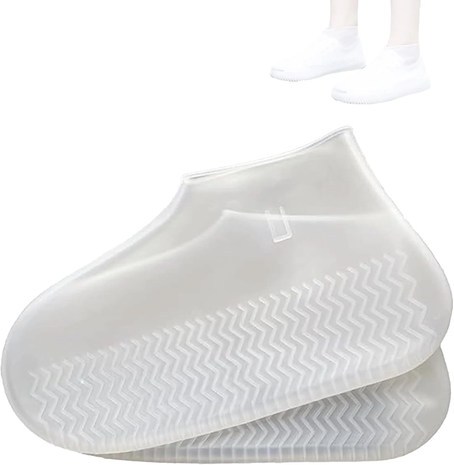 کاور کفش ضد آب KUKUMAJI، روکش کفش سیلیکونی ضد لغزش و قابل استفاده مجدد، محافظ کفش بارانی، روکش کفش بیرونی برای مردان، زنان برای آشپزخانه، فضای باز، باغ و غیره کاور کفش ضد آب KUKUMAJI، روکش کفش سیلیکونی ضد لغزش و قابل استفاده مجدد، محافظ کفش بارانی، روکش کفش بیرونی برای مردان، زنان برای آشپزخانه، فضای باز، باغ و غیره