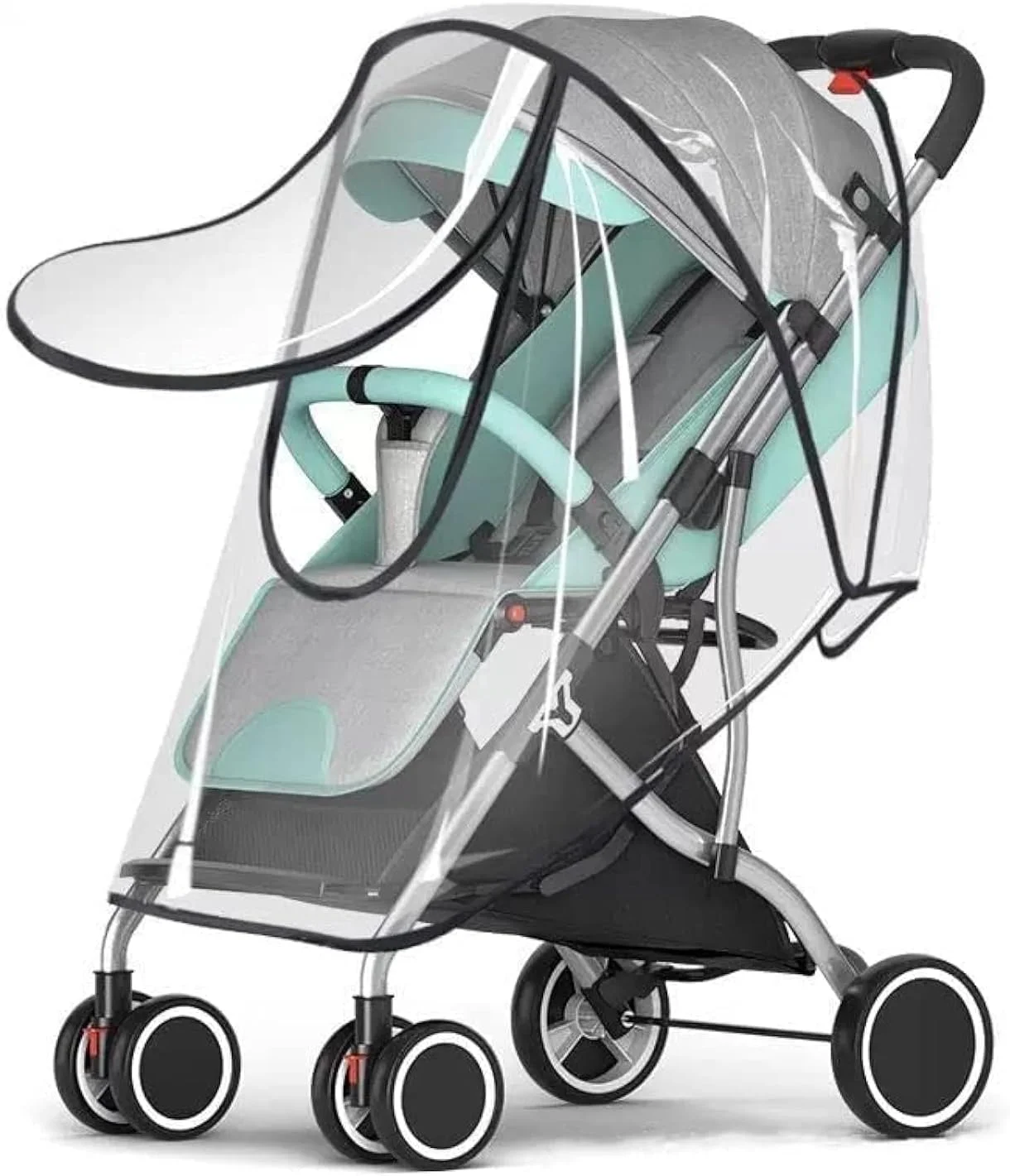 روکش ضد باد جهانی کالسکه کودک KASTWAVE برای محافظت از کالسکه در برابر باران، آب، گرد و غبار و برف، مناسب برای پیاده روی و مسافرت روکش ضد باد جهانی کالسکه کودک KASTWAVE برای محافظت از کالسکه در برابر باران، آب، گرد و غبار و برف، مناسب برای پیاده روی و مسافرت