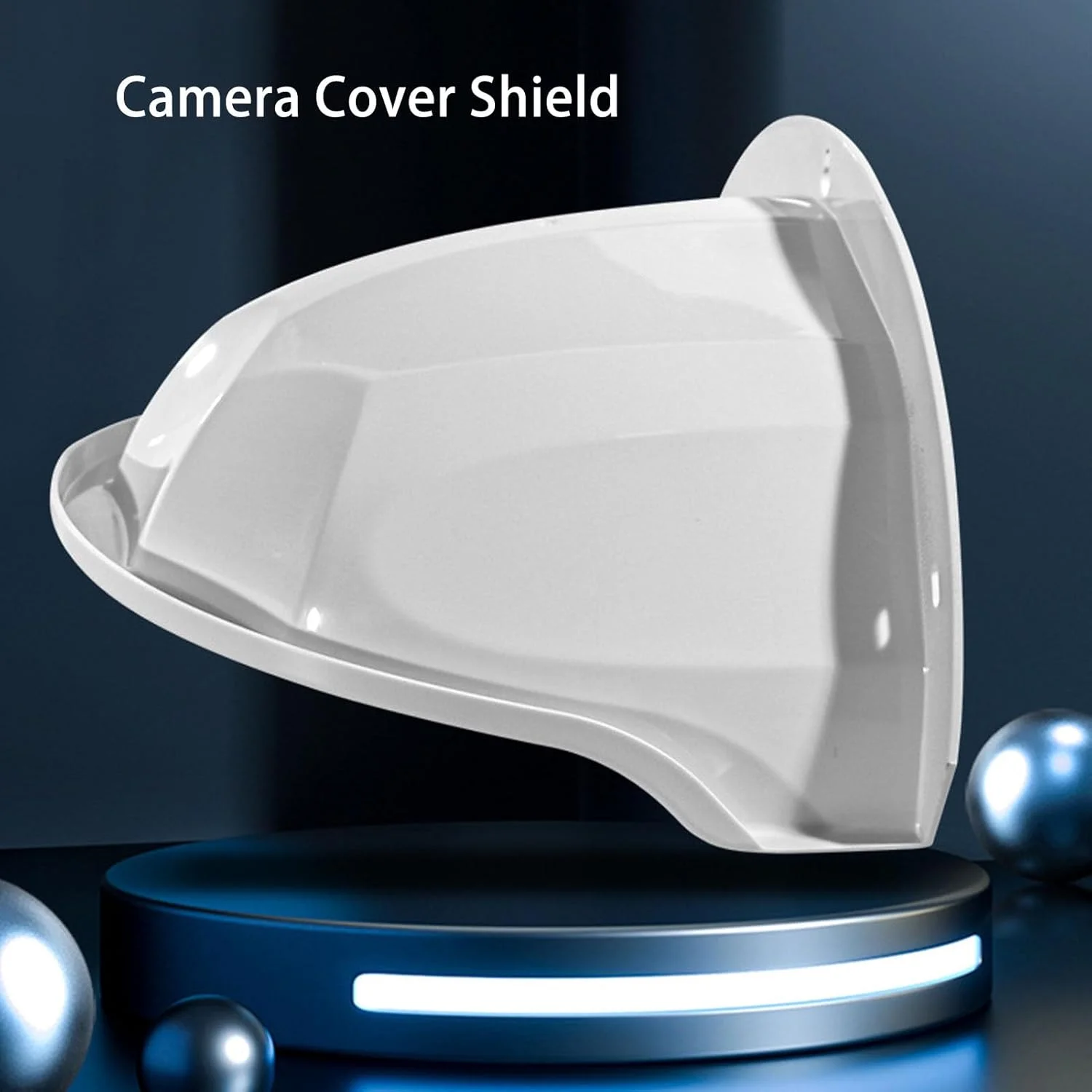 Goshyda Sun Rain Cover, Hard Camera Cover, Protective Roof with High Compatibility for Dome PTZ Surveillance Camera (White) Goshyda Sun Rain Cover, Hard Camera Cover, Protective Roof with High Compatibility for Dome PTZ Surveillance Camera (White)