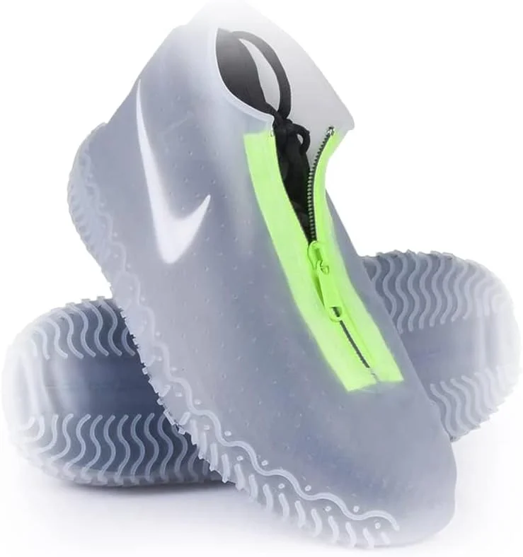 روکش کفش ضد آب، روکش کفش باران تاشو و قابل استفاده مجدد با زیپ ضد آب، چکمه های بارانی مقاوم و ضد لغزش، گالش بارانی کفش برای مردان و زنان