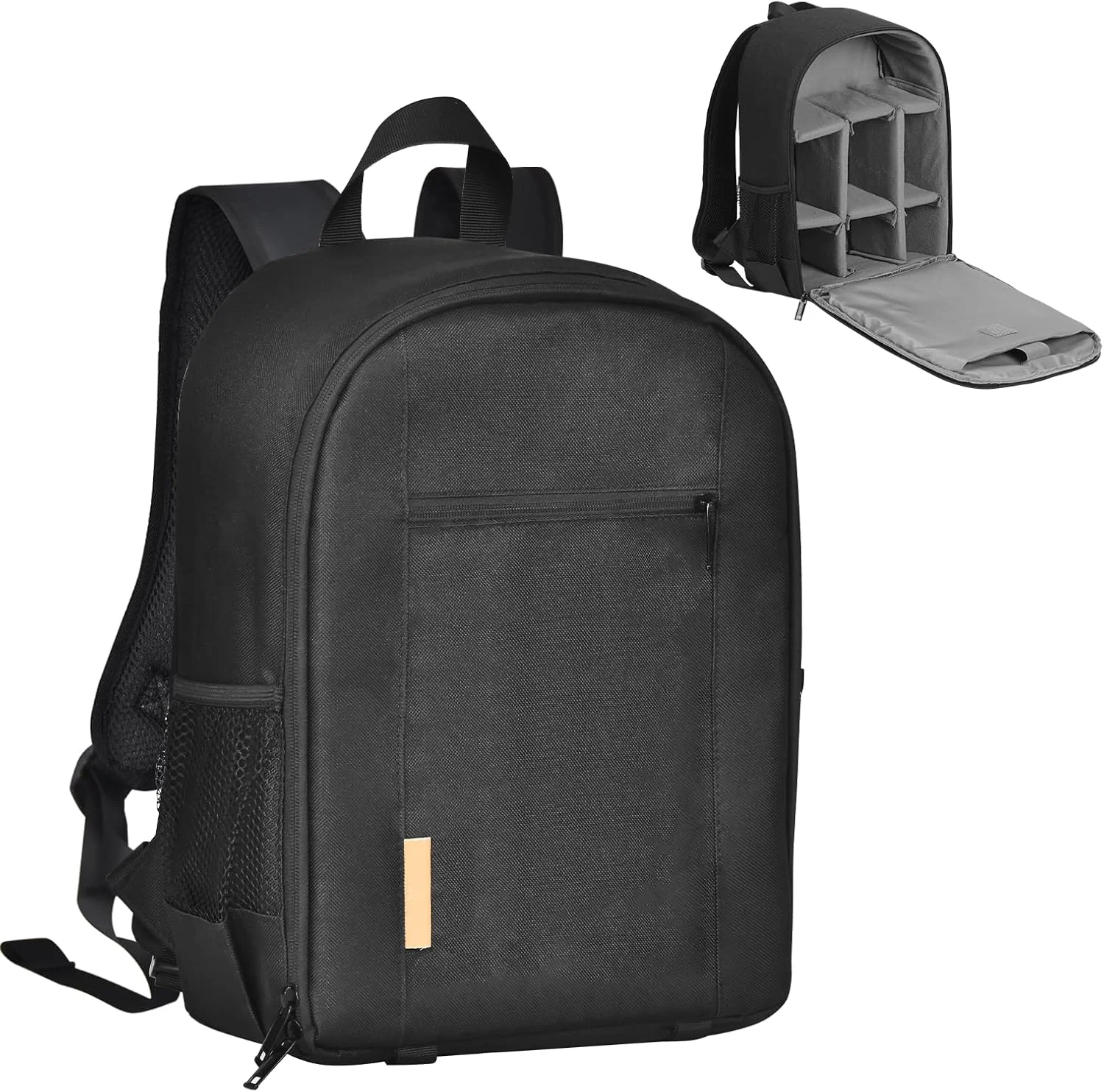 کیف کوله پشتی دوربین کوچک EMART حرفه ای با روکش ضد آب باران برای لوازم جانبی دوربین های SLR/DSLR بدون آینه، کیف های عکاسی برای سونی کانن نیکون، سه پایه، لپ تاپ 13 اینچی