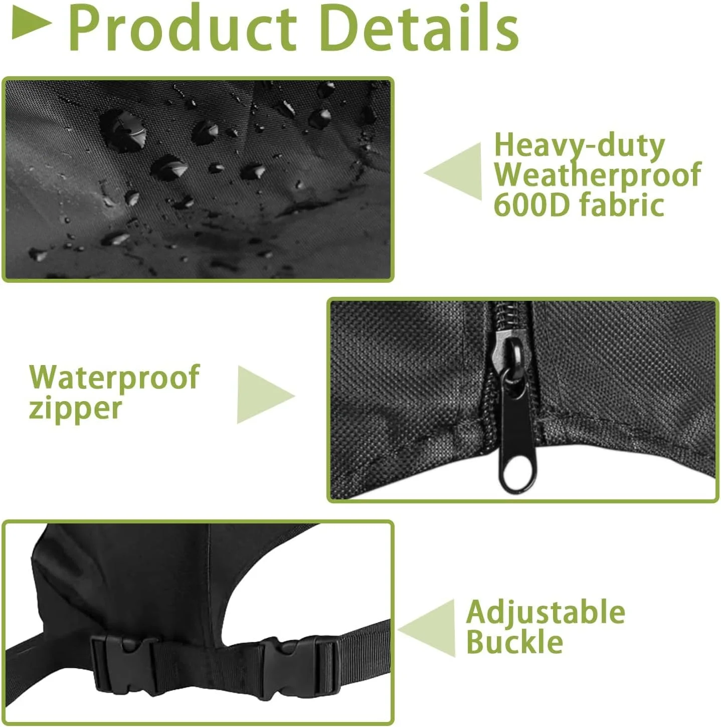 روکش بارانی کیف گلف، روکش ضد آب کیف گلف، مناسب برای اکثر کیف های تور، کیف های گلف، چرخ دستی حمل و کیف های پایه دار، محافظت در برابر باران و عوامل آب و هوایی (مشکی)