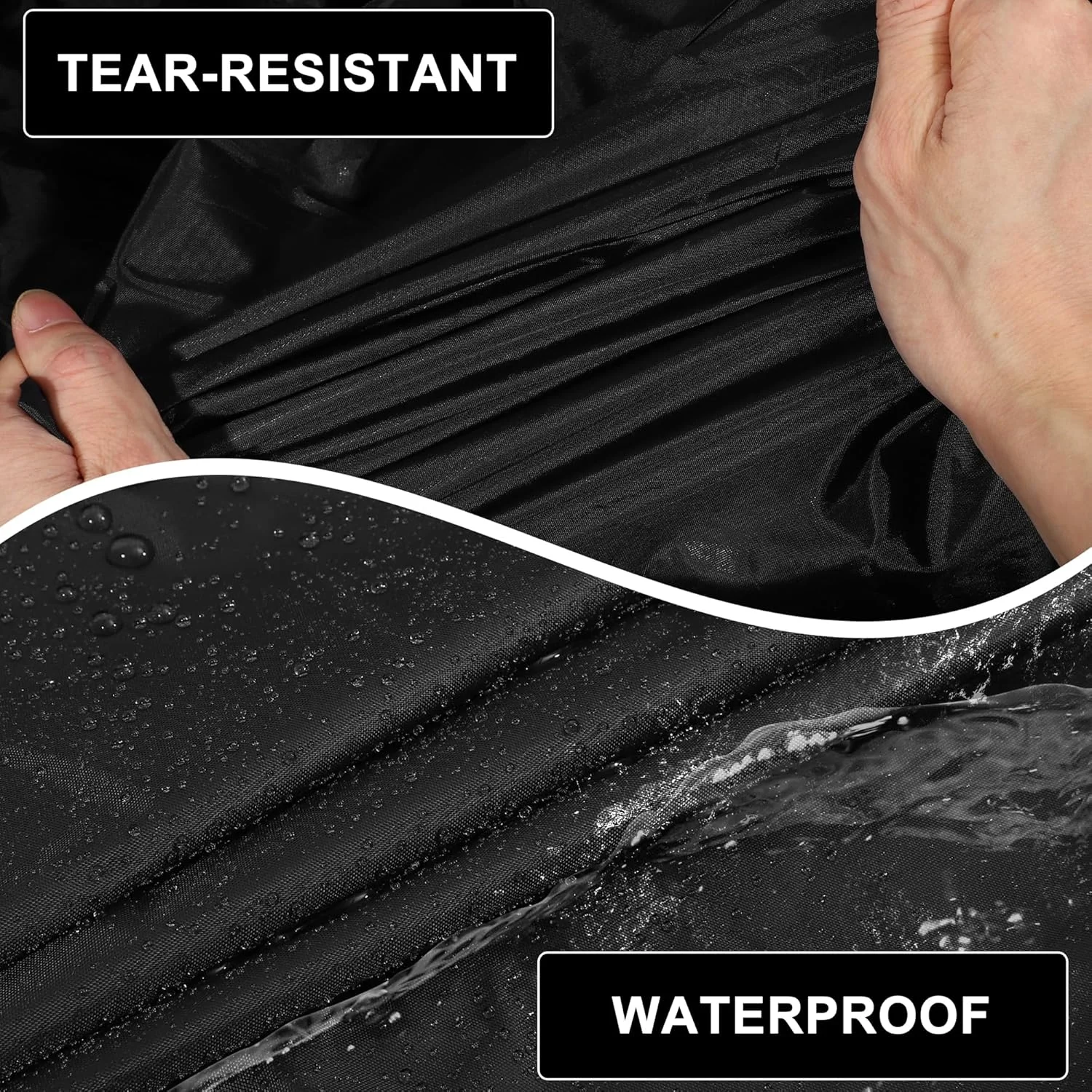 روکش خودرو X AUTOHAUX برای Mazda CX-5 210D-PU، روکش کامل خودرو برای فضای باز، ضد آب و مقاوم در برابر باد، محافظت در برابر آفتاب، باران و برف، دارای زیپ درب راننده، مشکی روکش خودرو X AUTOHAUX برای Mazda CX-5 210D-PU، روکش کامل خودرو برای فضای باز، ضد آب و مقاوم در برابر باد، محافظت در برابر آفتاب، باران و برف، دارای زیپ درب راننده، مشکی