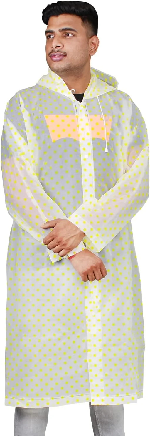 پانچو بارانی AllExtreme EVA، ژاکت بارانی ضد آب کلاه دار شفاف با آستین برای زنان مردان کمپینگ فصل بارانی مسافرت