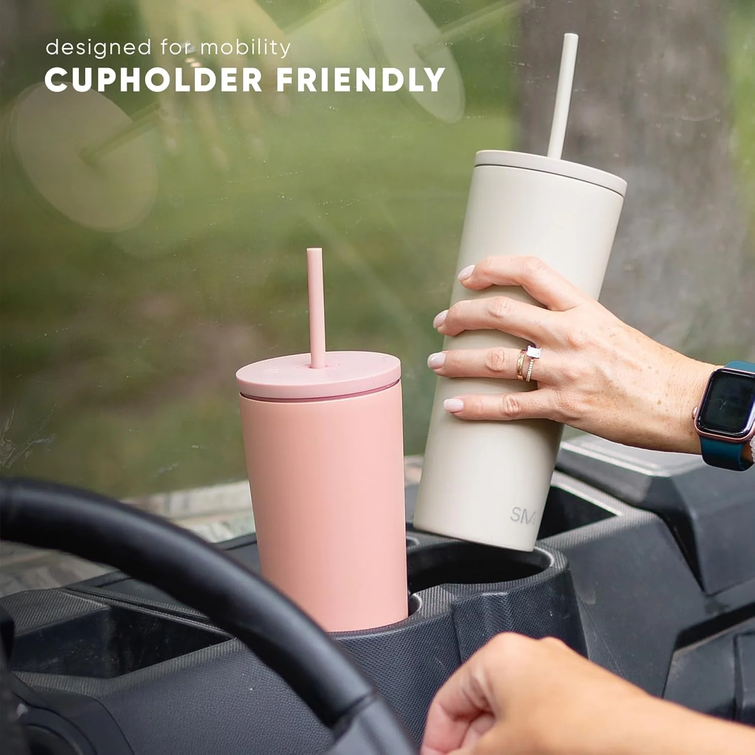 Simple Modern Insulated Tumbler with Lid and Straw | Iced Coffee Cup Reusable Stainless Steel Water Bottle Travel Mug | Gifts for Women Men Her Him | Classic Collection | 24oz | Midnight Black Simple Modern Insulated Tumbler with Lid and Straw | Iced Coffee Cup Reusable Stainless Steel Water Bottle Travel Mug | Gifts for Women Men Her Him | Classic Collection | 24oz | Midnight Black