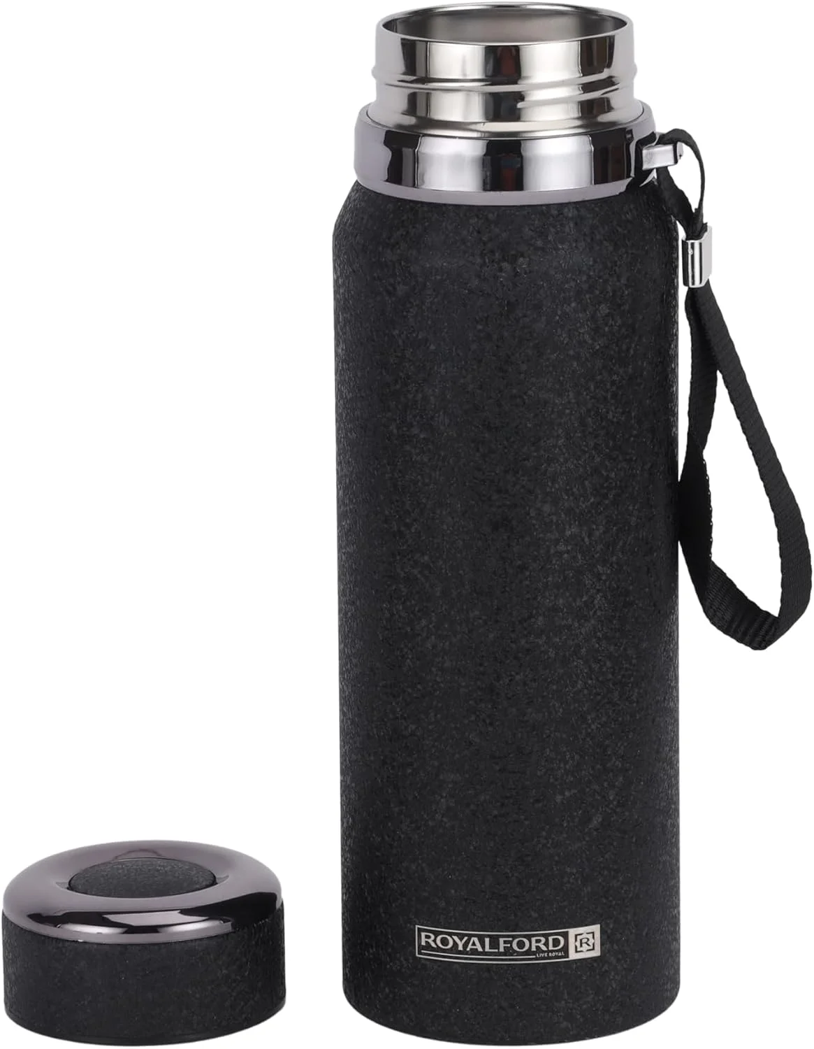 فلاسک استیل رویال فورد 1000 میلی لیتر مدل RF12806 - مناسب نوشیدنی های گرم و سرد، حفظ طعم و تازگی، نشکن فلاسک استیل رویال فورد 1000 میلی لیتر مدل RF12806 - مناسب نوشیدنی های گرم و سرد، حفظ طعم و تازگی، نشکن