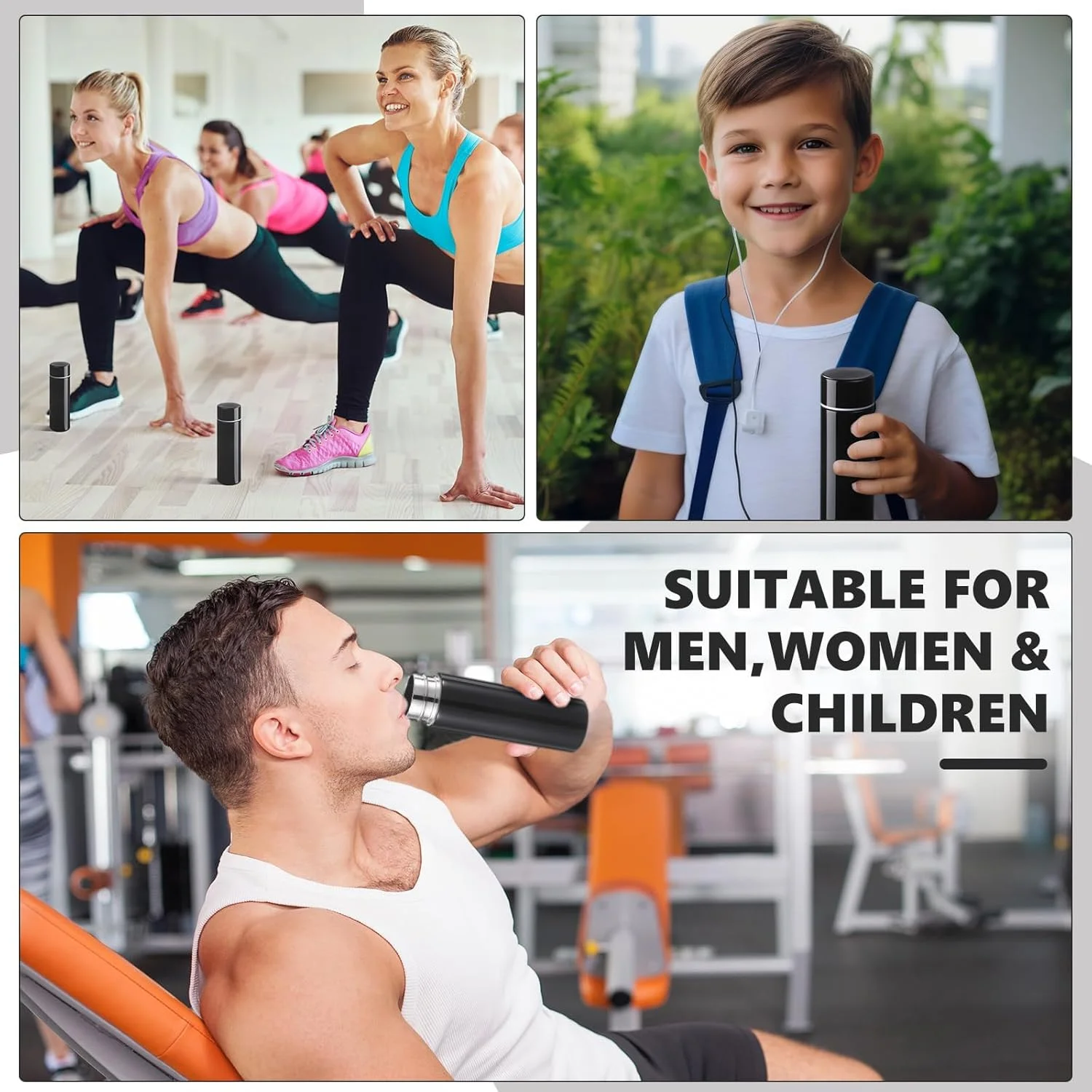 بطری آب کوچک 130 میلی لیتری، قمقمه استیل ضد زنگ عایق کوچک و زیبا، قمقمه باریک جیبی، مناسب برای نگهداری نوشیدنی های سرد و گرم، مناسب برای کودکان، زنان، کیف ناهار، چای و قهوه (مشکی) بطری آب کوچک 130 میلی لیتری، قمقمه استیل ضد زنگ عایق کوچک و زیبا، قمقمه باریک جیبی، مناسب برای نگهداری نوشیدنی های سرد و گرم، مناسب برای کودکان، زنان، کیف ناهار، چای و قهوه (مشکی)