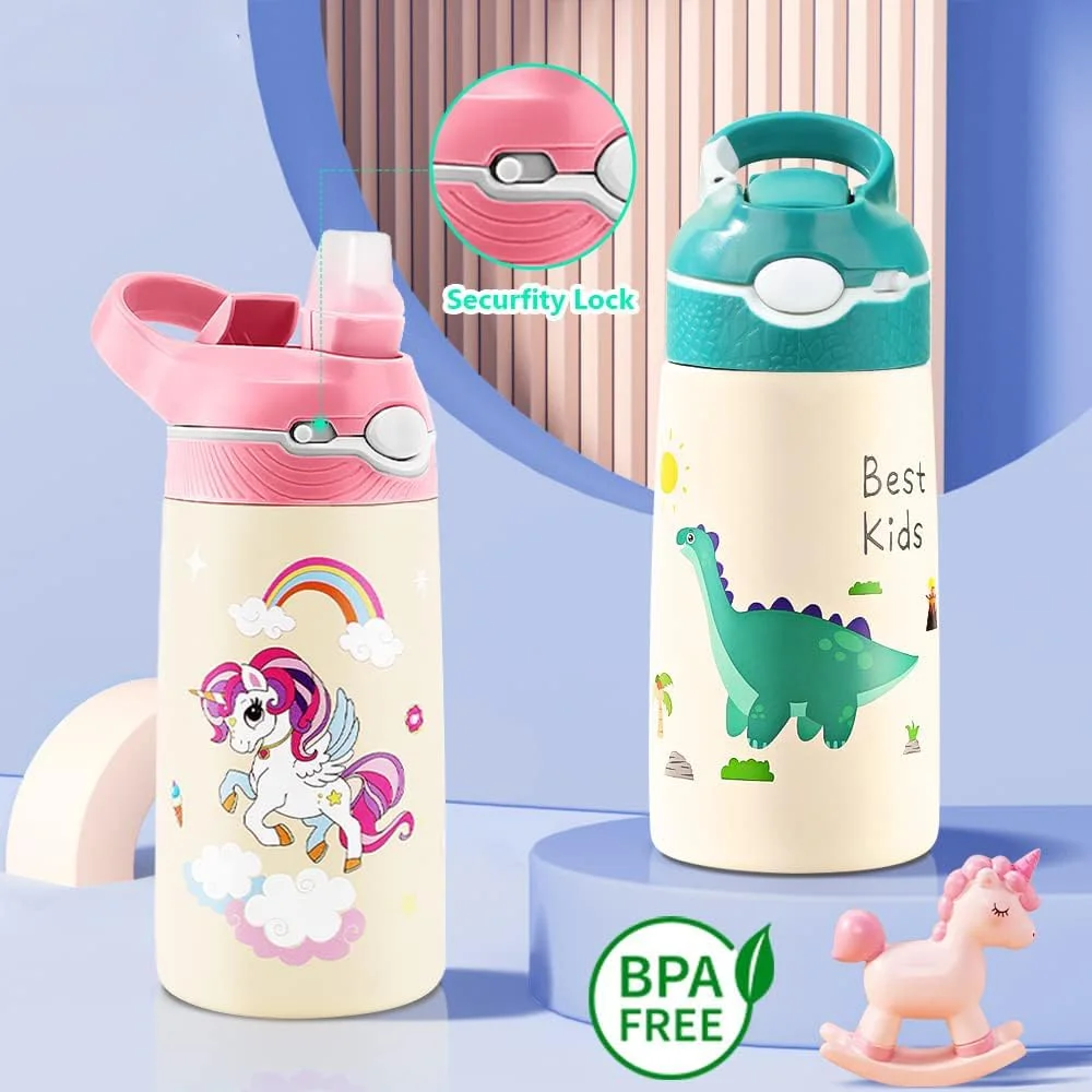 بطری آب کودکانه نی دار ناووکیینی 400 میلی لیتری، بطری آب استیل ضد زنگ دایناسور برای مدرسه، عایق خلاء، بدون BPA، ضد نشت، دو جداره، بطری نوشیدنی فلزی، می تواند سرد یا گرم نگه دارد (سبز) بطری آب کودکانه نی دار ناووکیینی 400 میلی لیتری، بطری آب استیل ضد زنگ دایناسور برای مدرسه، عایق خلاء، بدون BPA، ضد نشت، دو جداره، بطری نوشیدنی فلزی، می تواند سرد یا گرم نگه دارد (سبز)