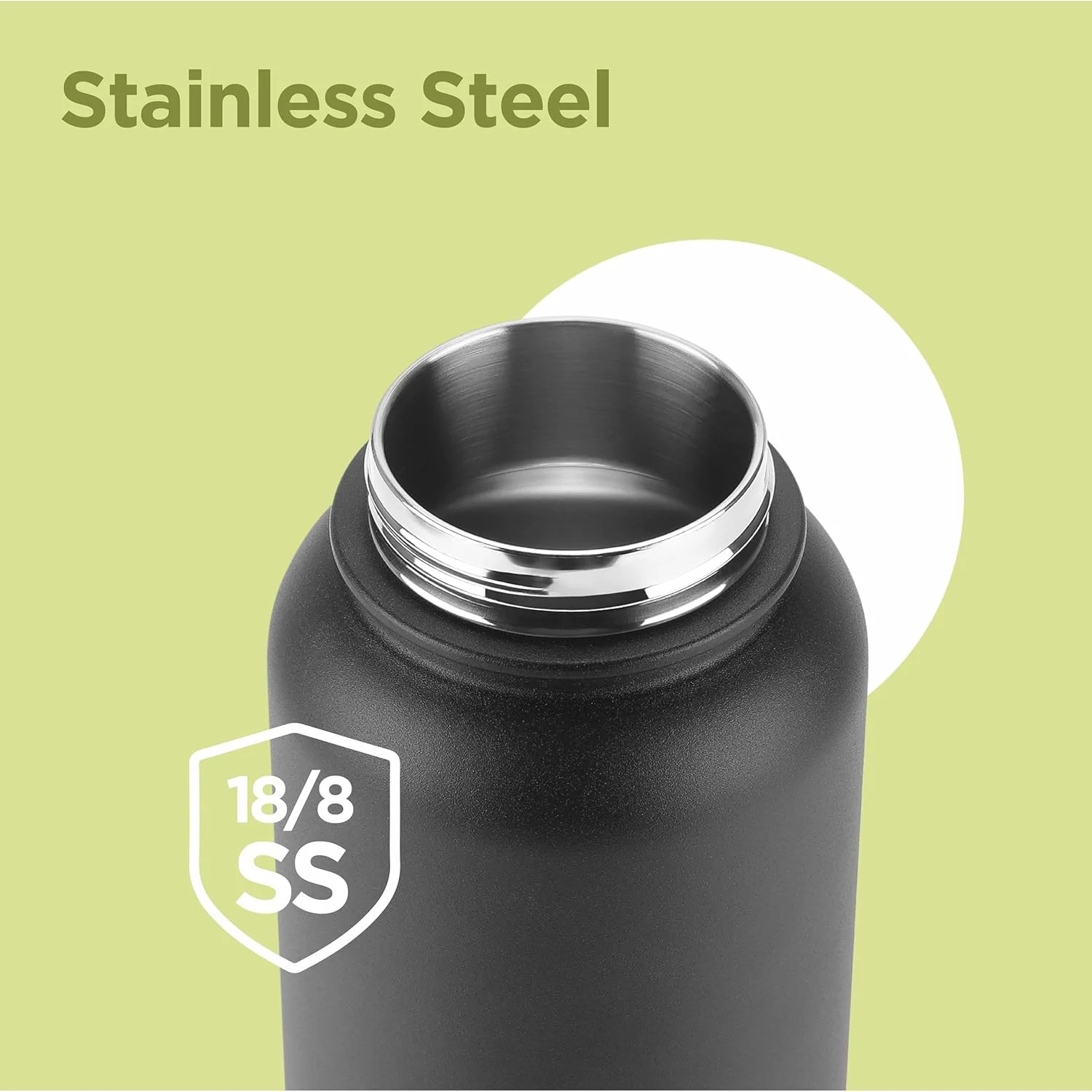 بطری آب عایق خلاء 1180 میلی لیتری میلتون با 4 درب، نوشیدنی ها را 12 ساعت گرم و 24 ساعت سرد نگه می دارد، فولاد ضد زنگ 18/8، فلاسک دو جداره با پوشش مسی داخلی برای ورزش، باشگاه - فلاسیو - مشکی بطری آب عایق خلاء 1180 میلی لیتری میلتون با 4 درب، نوشیدنی ها را 12 ساعت گرم و 24 ساعت سرد نگه می دارد، فولاد ضد زنگ 18/8، فلاسک دو جداره با پوشش مسی داخلی برای ورزش، باشگاه - فلاسیو - مشکی