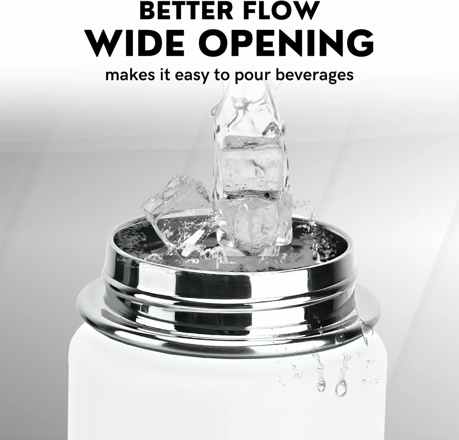 فلاسک عایق دو جداره 550 میلی لیتری MEEMS با 2 درب محکم و نی، قمقمه استیل ضد زنگ بدون BPA - مایعات را تا 6-12 ساعت گرم/سرد نگه می دارد، ماگ خلاء ورزشی ضد نشت (سفید) (سفید) فلاسک عایق دو جداره 550 میلی لیتری MEEMS با 2 درب محکم و نی، قمقمه استیل ضد زنگ بدون BPA - مایعات را تا 6-12 ساعت گرم/سرد نگه می دارد، ماگ خلاء ورزشی ضد نشت (سفید) (سفید)